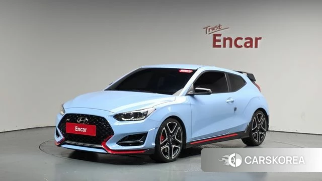 Hyundai Veloster (JS) 2019 Небесно-голубой из Кореи
