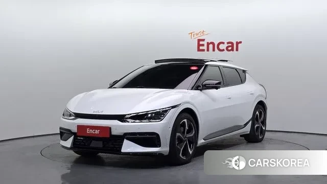 Kia EV6 2022 Белый из Кореи
