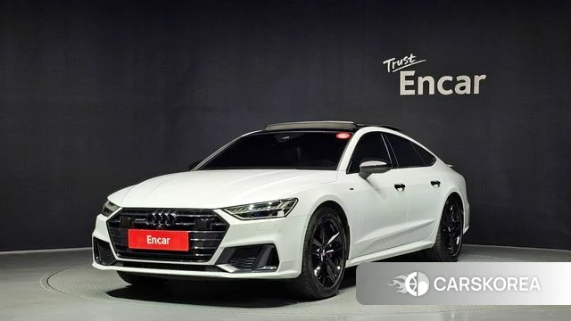 Audi A7 (4K) 2020 Белый из Кореи