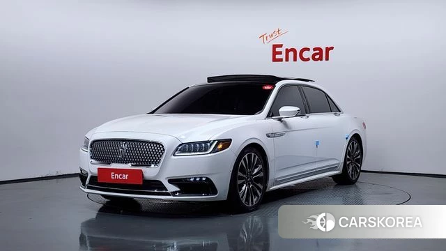 Lincoln Continental 10th Generation 2018 Белый из Кореи