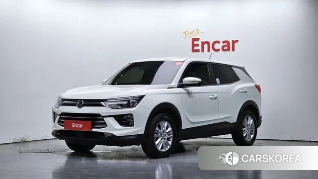 Ssangyong Beautiful Korando 2021 Белый из Кореи