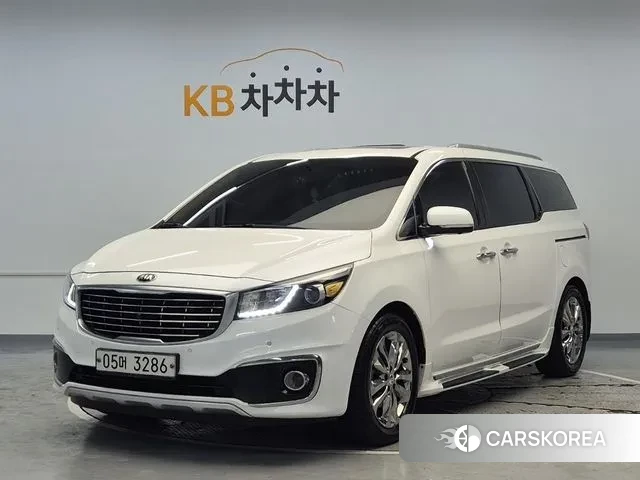 Kia All New Carnival 2018 Белый из Кореи