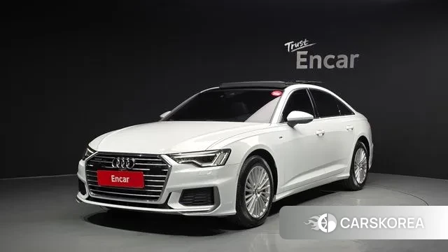 Audi A6 (C8) 2020 Белый из Кореи