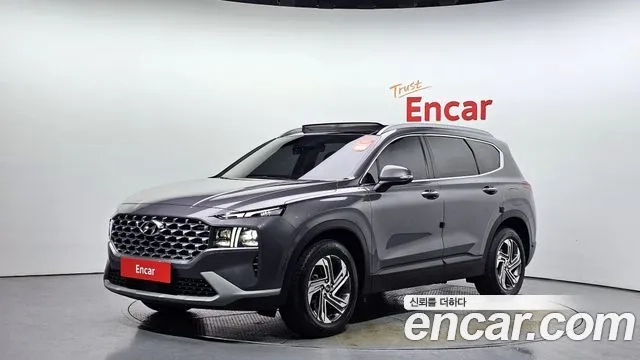 Hyundai The New Santa Fe 2020 Серый из Кореи