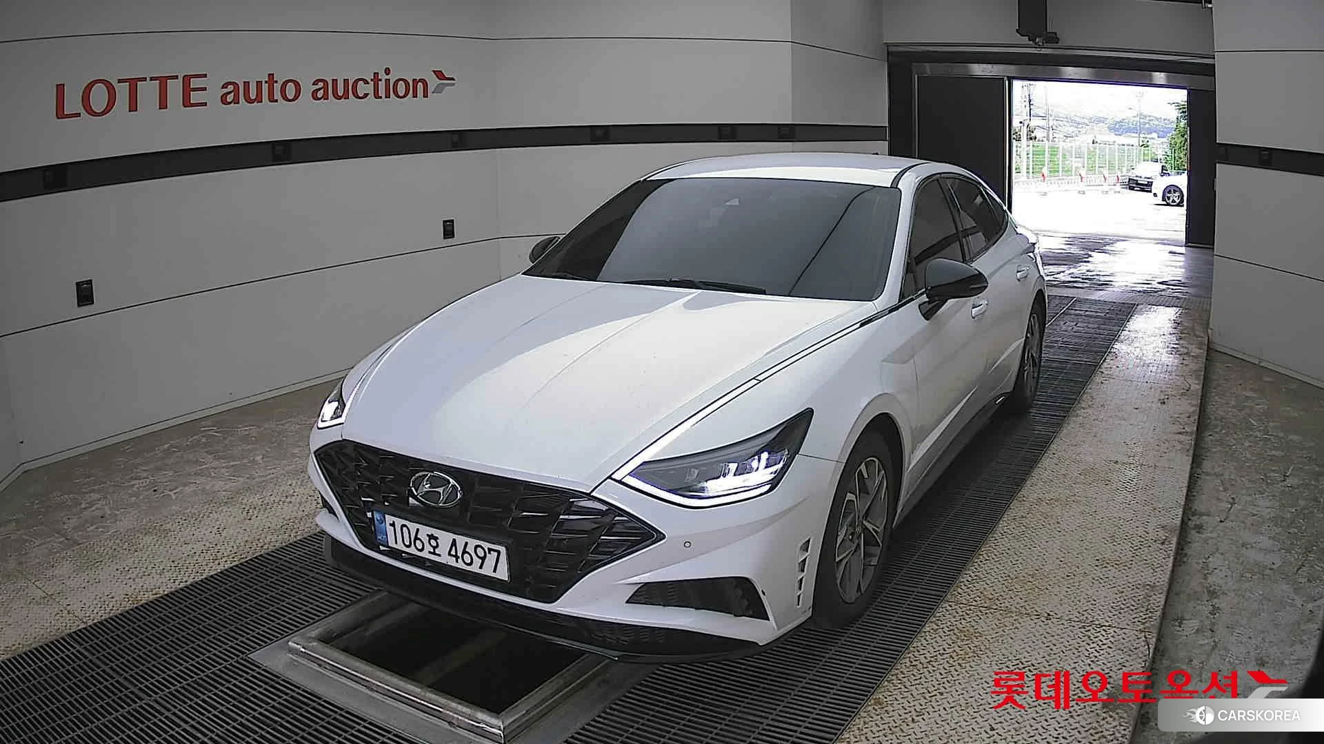 Hyundai Sonata 2022 Creamy White Pearl (optional) из Кореи