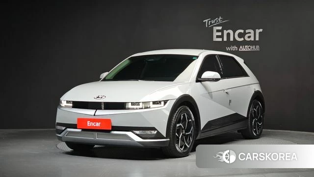 Hyundai Ionic 5 2024 Серебристо-серый из Кореи