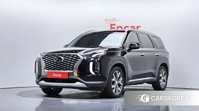 Hyundai Palisade 2021 Черный из Кореи