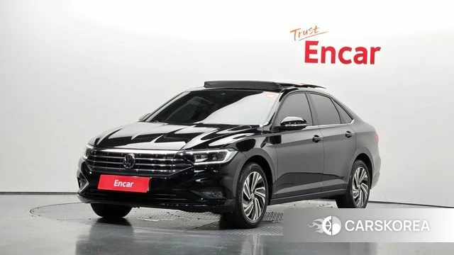 Volkswagen 7th Generation of Jetta 2021 Черный из Кореи