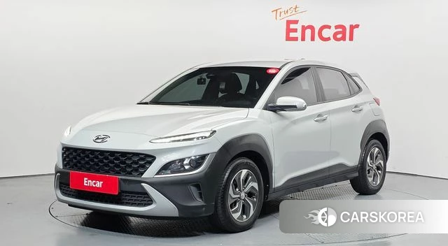 Hyundai The New Kona Hybrid 2021 Серебристо-серый из Кореи