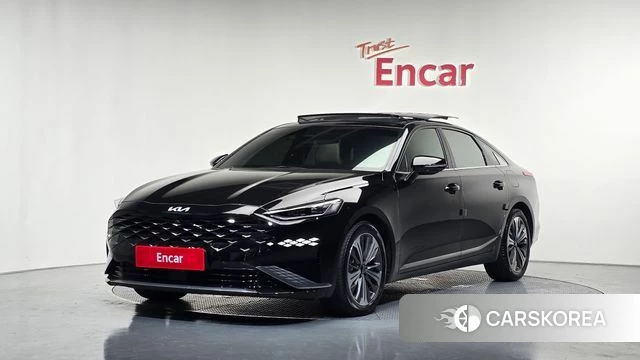 Kia K8 Hybrid 2023 Черный из Кореи