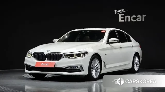 BMW 5 Series (G30) 2018 Белый из Кореи