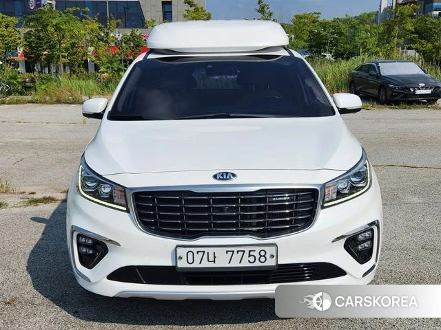Kia The New Carnival 2019 Белый из Кореи
