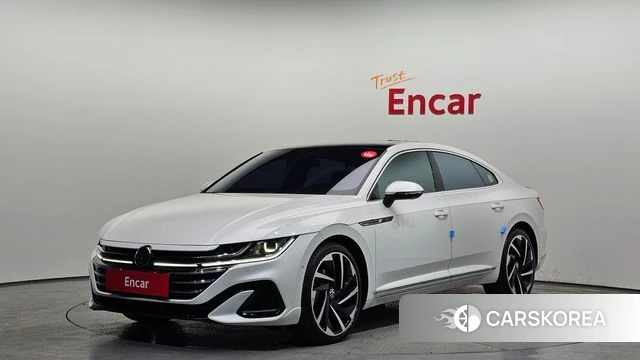 Volkswagen Arteon 2022 Белый из Кореи