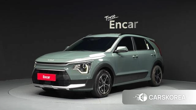 Kia Di Ol Nu Niro 2022 Синий нефрит из Кореи