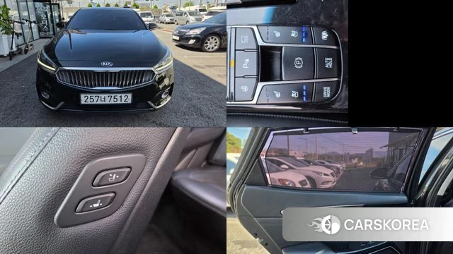 Kia Come New K7 2018 Черный из Кореи