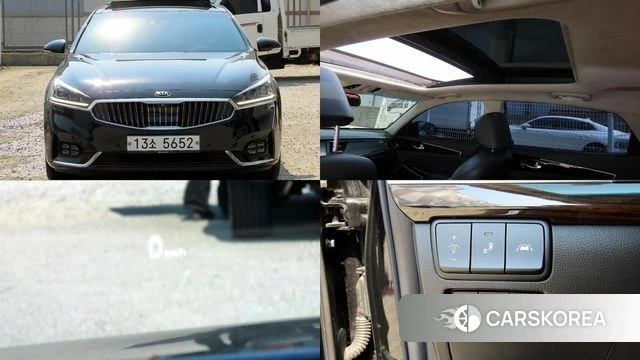 Kia Come New K7 2018 Черный из Кореи