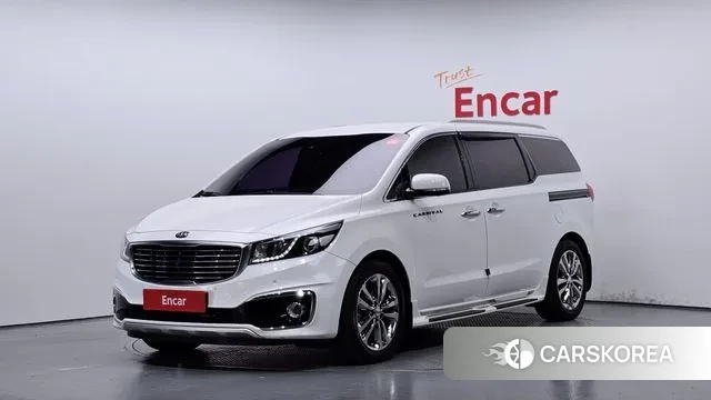 Kia All New Carnival 2018 Белый из Кореи