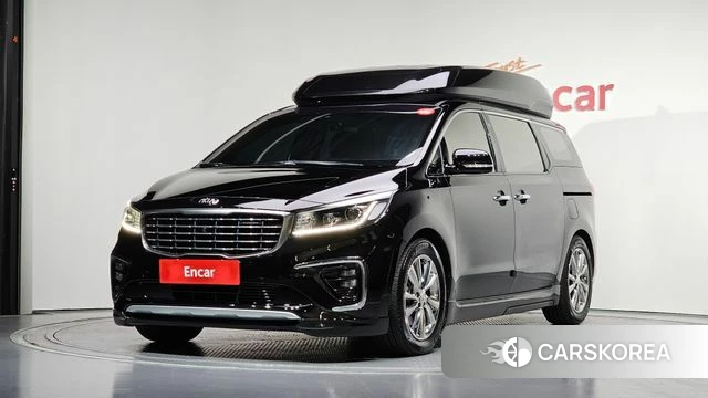 Kia The New Carnival 2019 Черный из Кореи