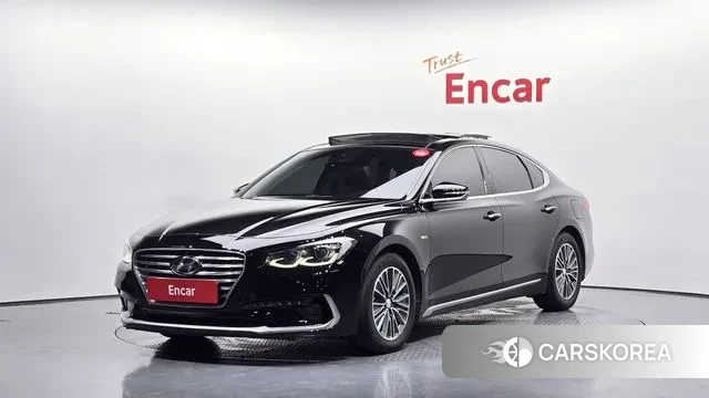 Hyundai Grandeur IG Hybrid 2018 Черный из Кореи