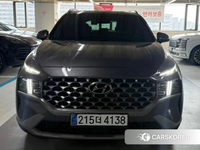 Hyundai The New Santa Fe 2023 Серый из Кореи