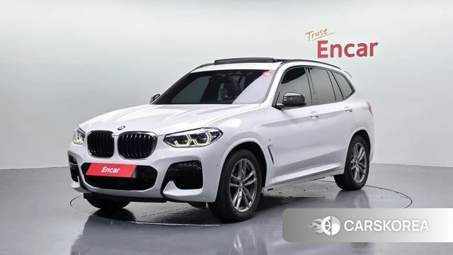 BMW X3 (G01) 2021 Белый из Кореи