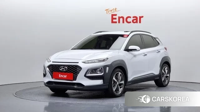 Hyundai Kona 2019 Белый из Кореи