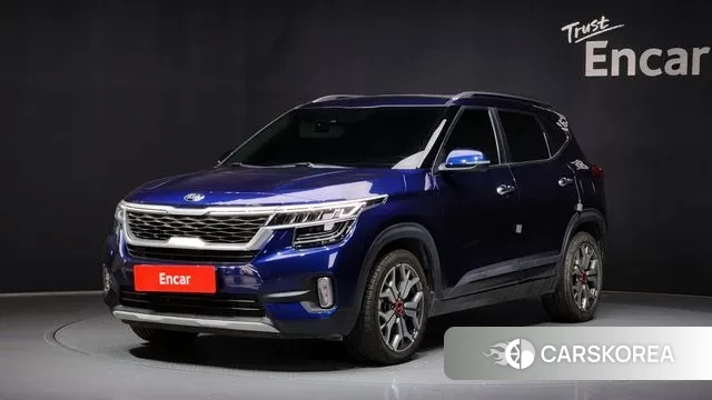 Kia Seltos 2019 Синий из Кореи