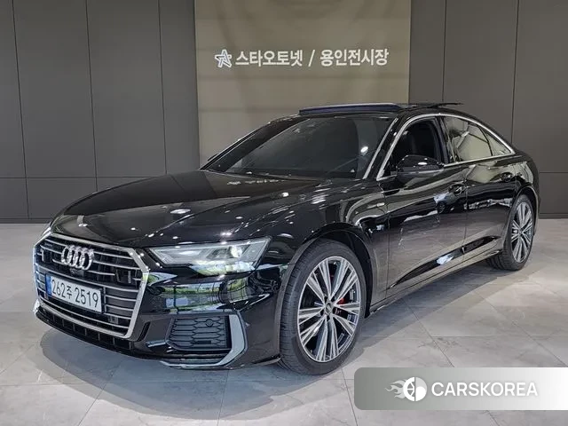 Audi A6 (C8) 2022 Черный из Кореи