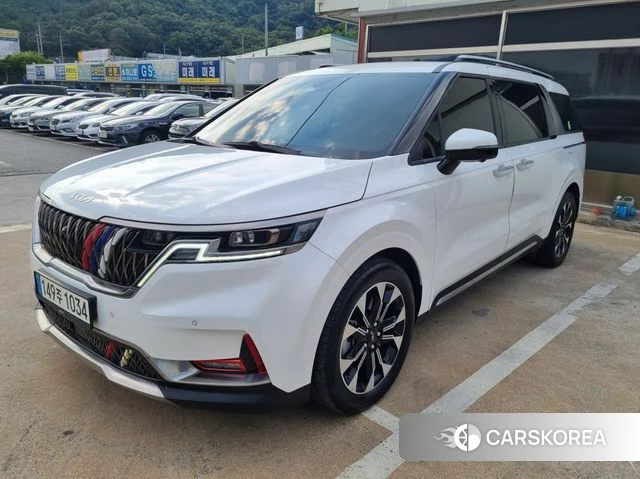 Kia Carnival 4th generation 2021 Белый из Кореи