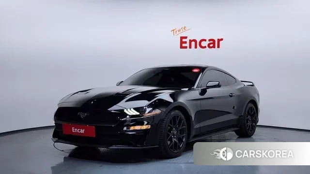 Ford Mustang 2022 Черный из Кореи