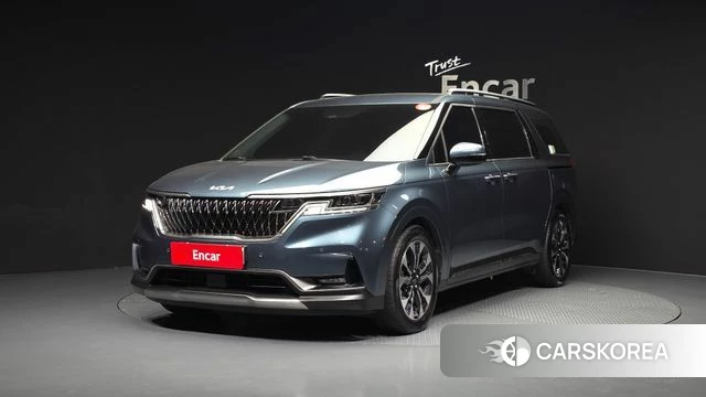 Kia Carnival 4th generation 2021 Синий из Кореи