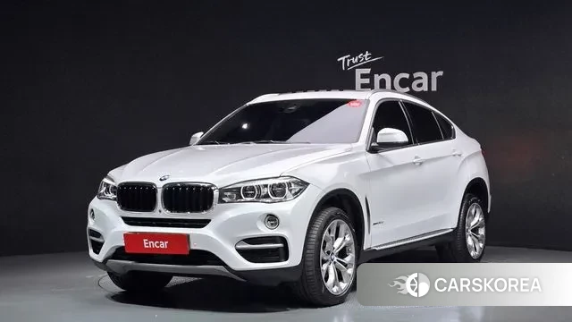 BMW X6 (F16) 2019 Белый из Кореи