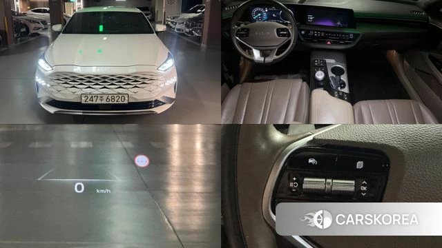 Kia K8 2021 Белый из Кореи
