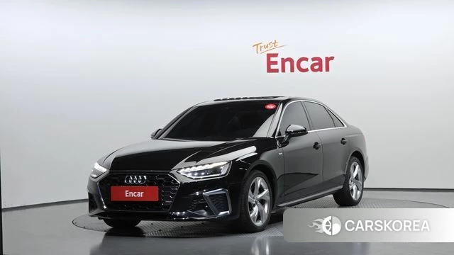 Audi A4 (B9) 2021 Черный из Кореи