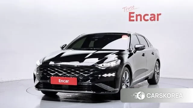 Kia K8 Hybrid 2022 Черный из Кореи