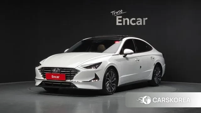 Hyundai Sonata (DN8) 2019 Белый из Кореи