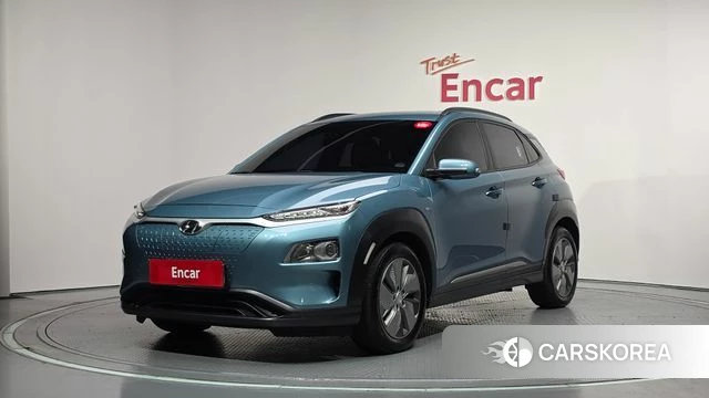 Hyundai Kona Electric 2019 Синий из Кореи
