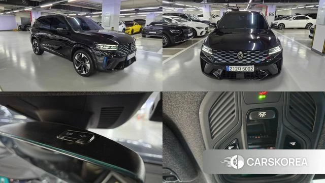 Renault Korea (Samsung) Grand Coleos 2024 Черный из Кореи