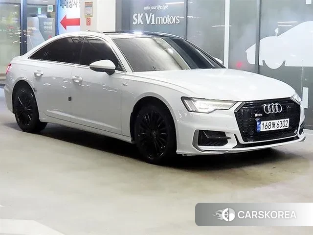 Audi A6 (C8) 2020 Белый из Кореи