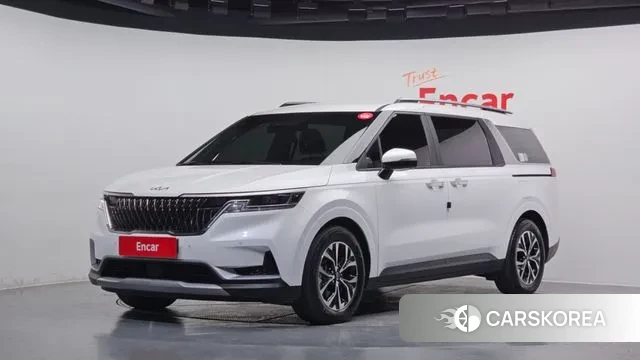 Kia Carnival 4th generation 2021 Белый из Кореи