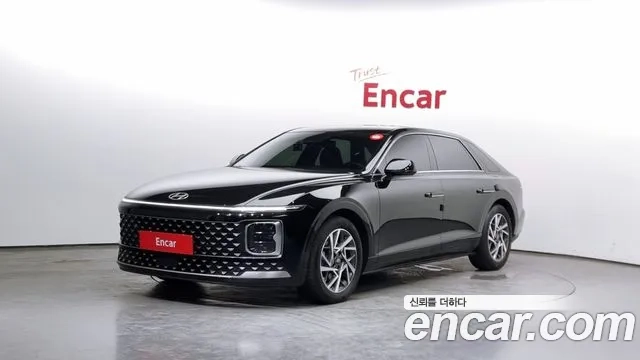 Hyundai Grandeur (GN7) 2023 Черный из Кореи