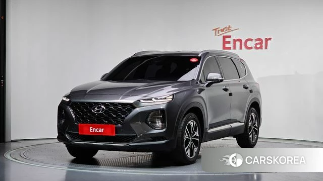Hyundai Santa Fe TM 2019 Серый из Кореи