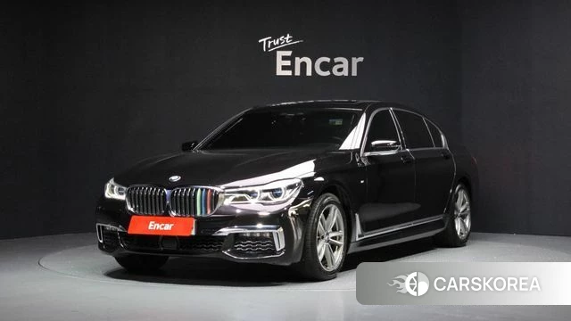 BMW 7 Series (G11) 2018 Черный из Кореи
