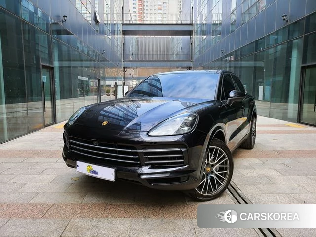 Porsche Cayenne (PO536) 2021 Черный из Кореи