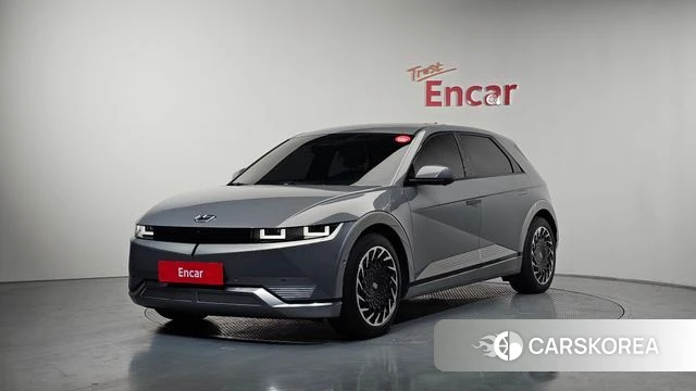 Hyundai Ionic 5 2021 Серебристо-серый из Кореи