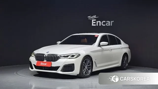 BMW 5 Series (G30) 2022 Белый из Кореи