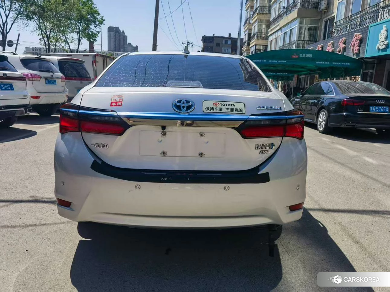 Toyota Corolla dual engine E+ 2020 Серебристо-серый из Китая