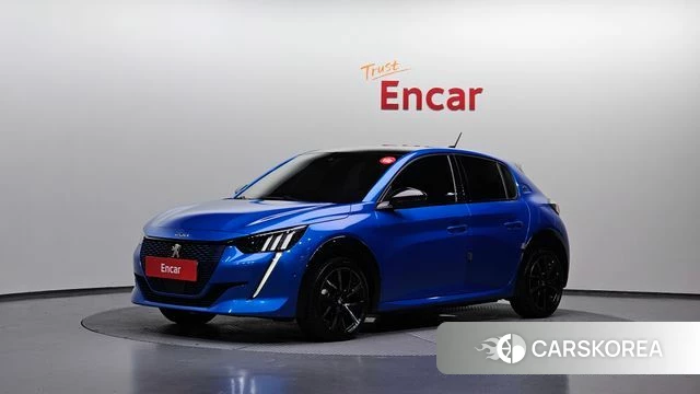 Peugeot e-208 second Generation 2023 Синий из Кореи