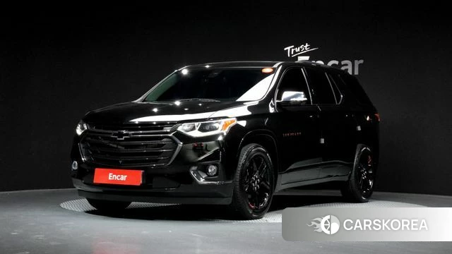 Chevrolet (GM Daewoo) Traverse 2021 Черный из Кореи