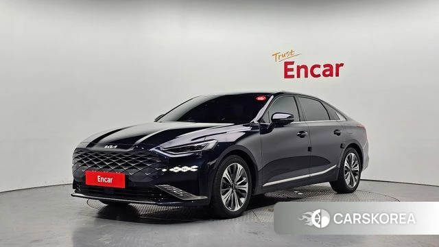 Kia K8 Hybrid 2023 Синий из Кореи